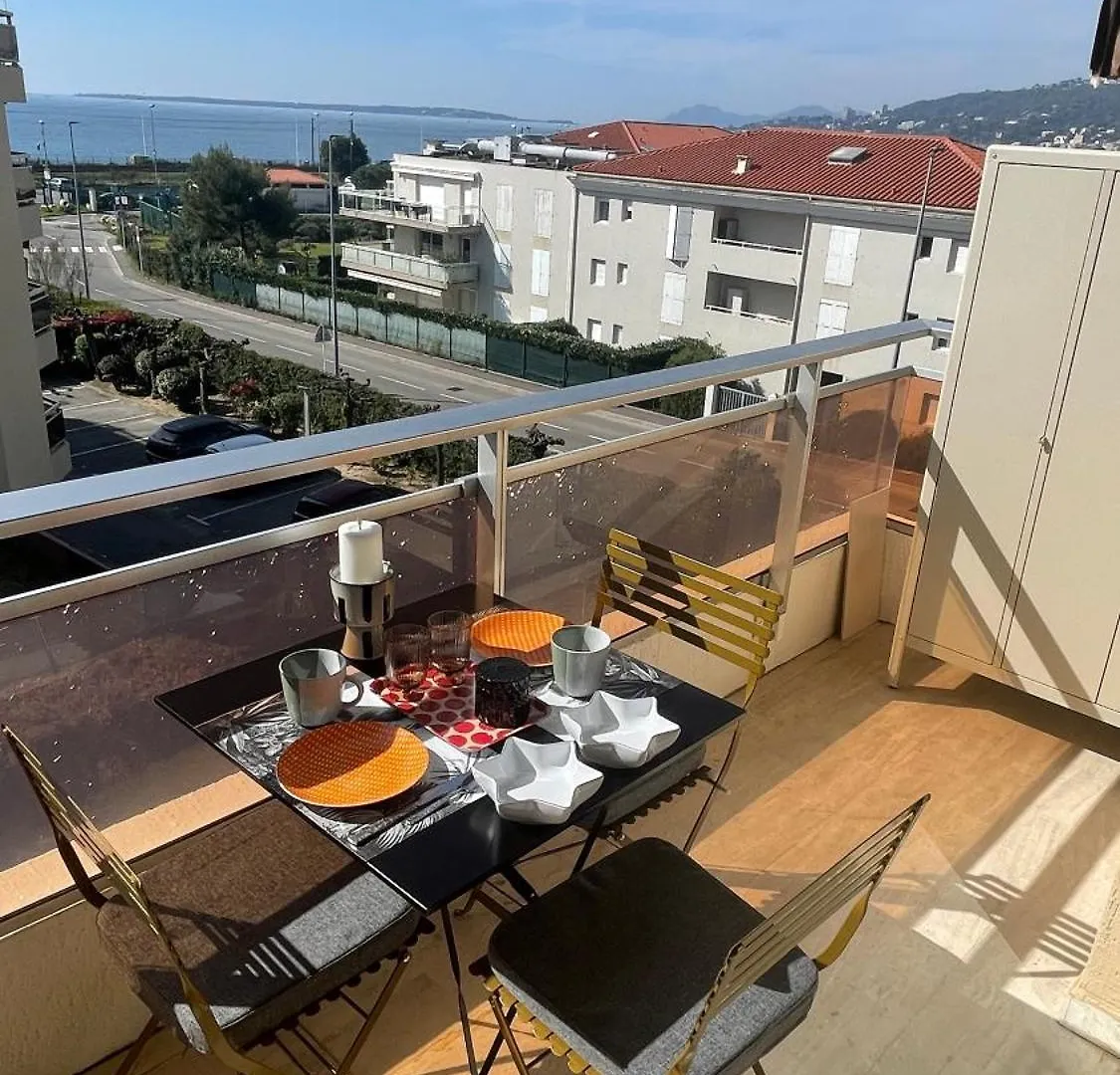 Studio Vue Mer - Terrasse - Parking - Plage Juan-les-Pins